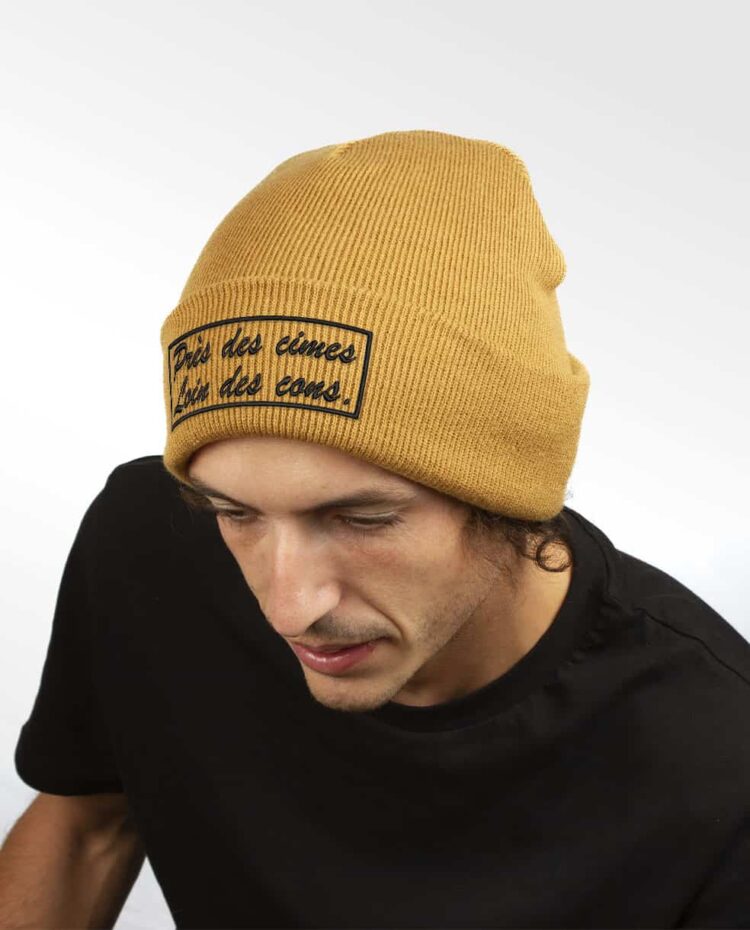 bonnet homme caramel