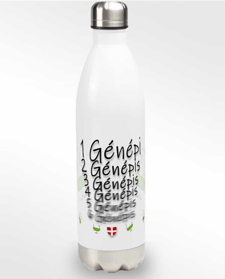 Gourde inox Genepi 1