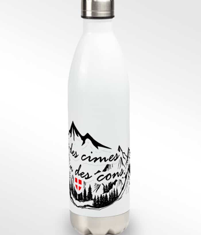 Gourde inox pres des cimes 1