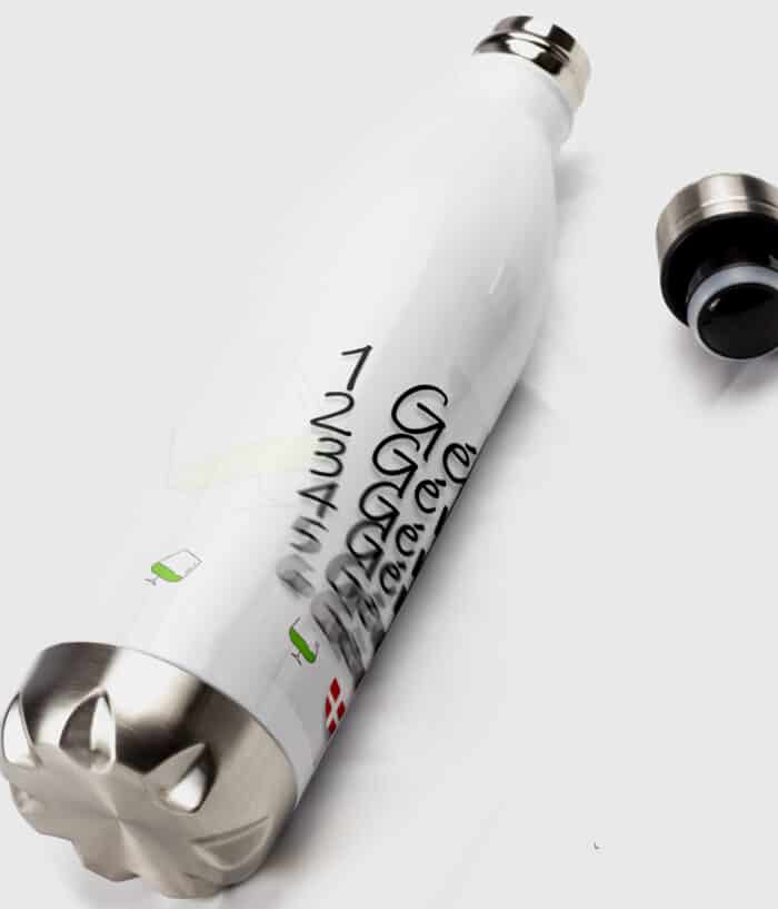 Gourde inox recto Genepi 1
