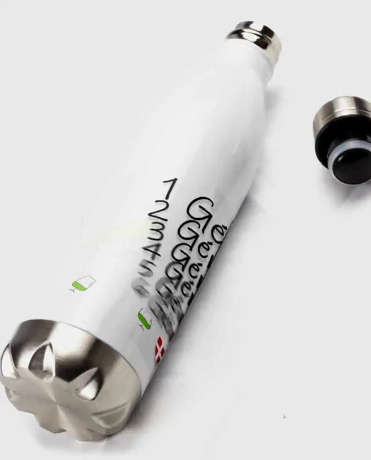 Gourde inox recto Genepi 1