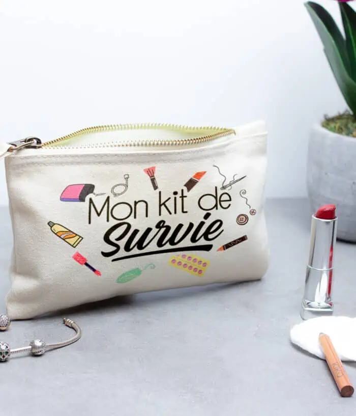 Trousse maquillage Mon kit de Survie