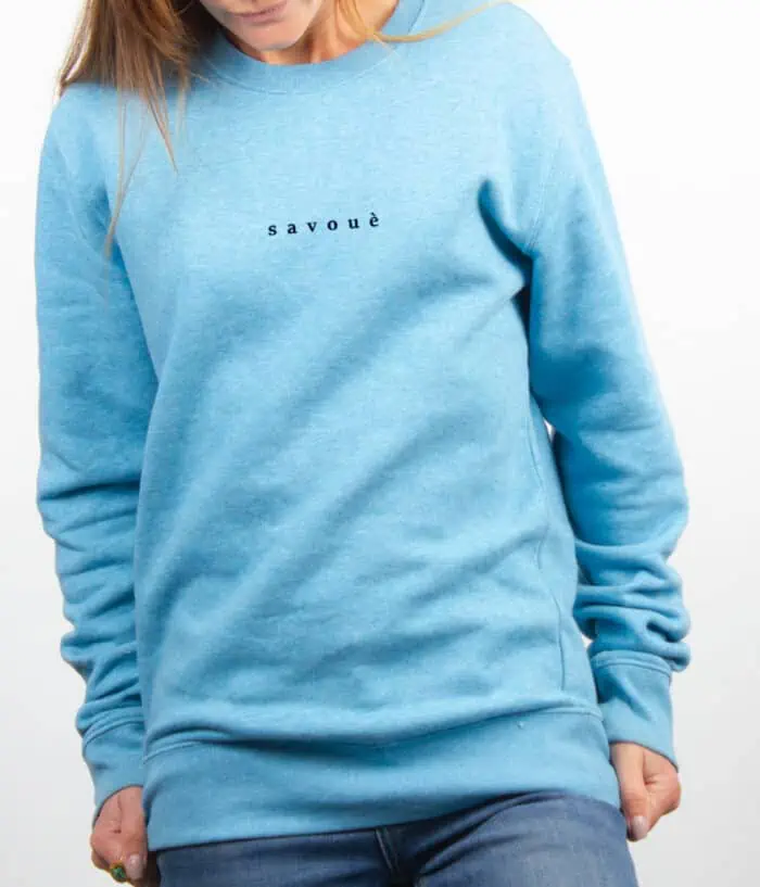 Pull Femme bleu ciel savoue
