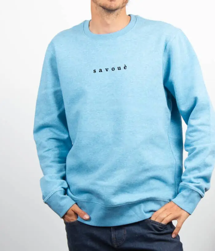 Pull Homme Bleu Ciel savoue