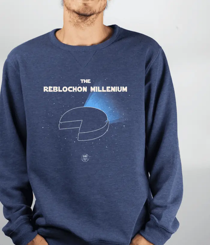Pull Homme Bleu jean THE REBLOCHON MILLENIUM