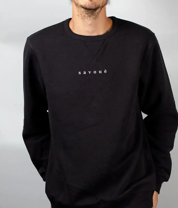 Pull Homme Noir savoue
