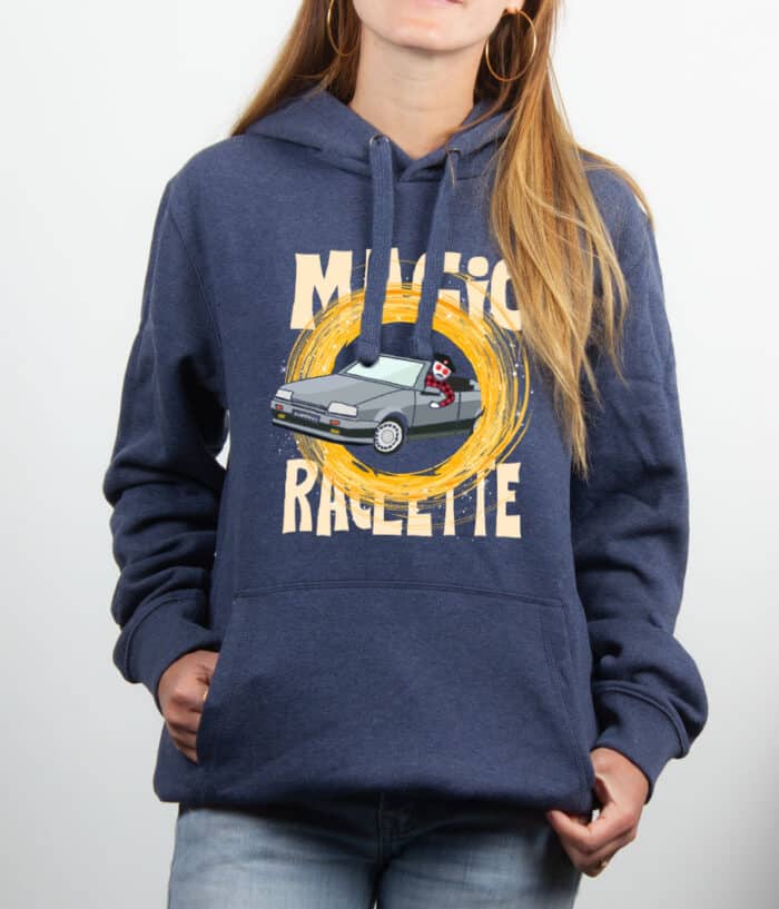 Sweat Femme Bleu Jean Magic Raclette