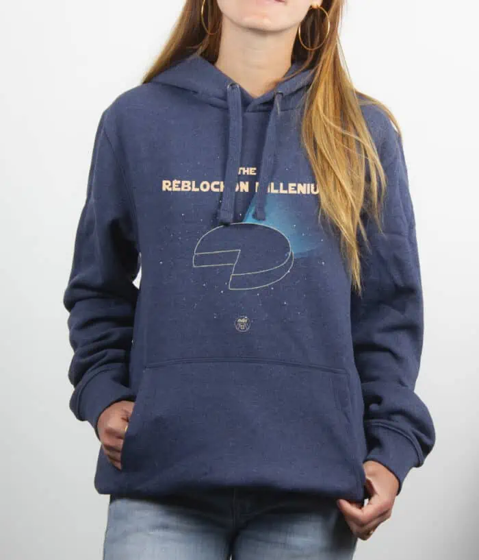 Sweat Femme Bleu Jean THE REBLOCHON MILLENIUM