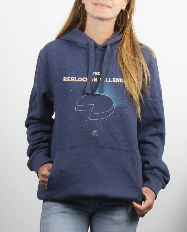 Sweat Femme Bleu Jean THE REBLOCHON MILLENIUM