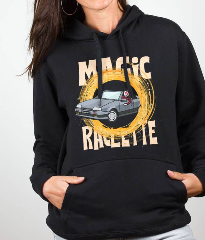 Sweat Femme Noir Magic Raclette