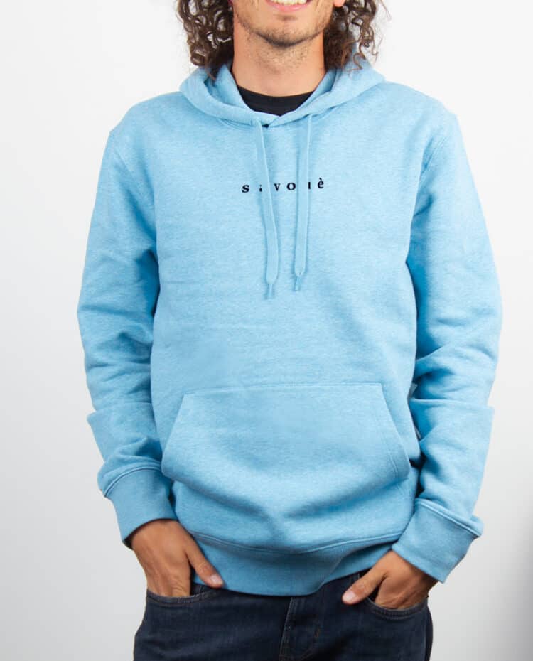 Sweat Homme Bleu ciel savoue