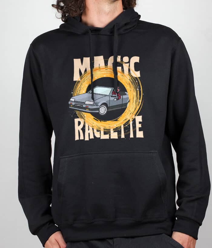 Sweat Homme Noir Magic Raclette