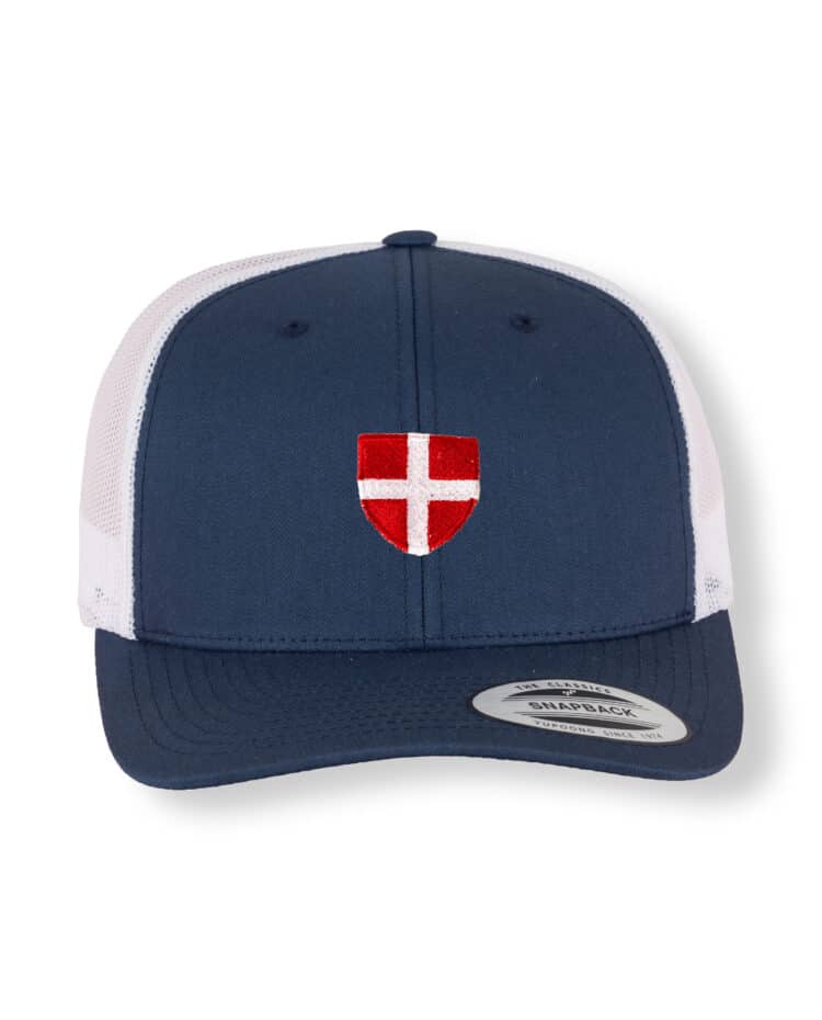 Casquette Trucker Navy face Croix Savoie scaled