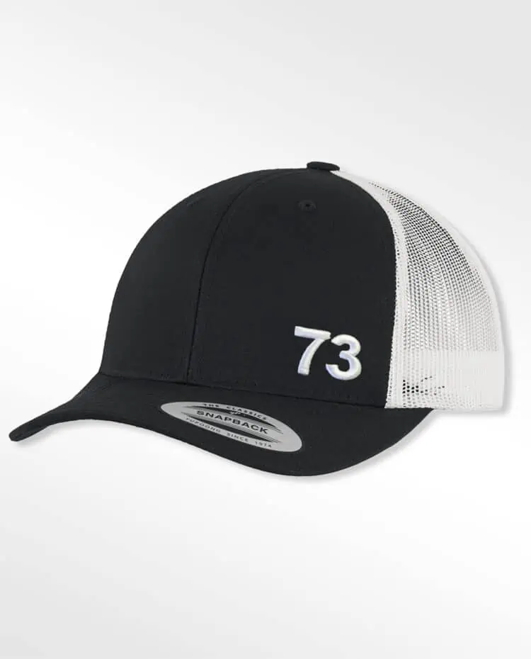 Casquette Trucker noir 3 4 73 scaled