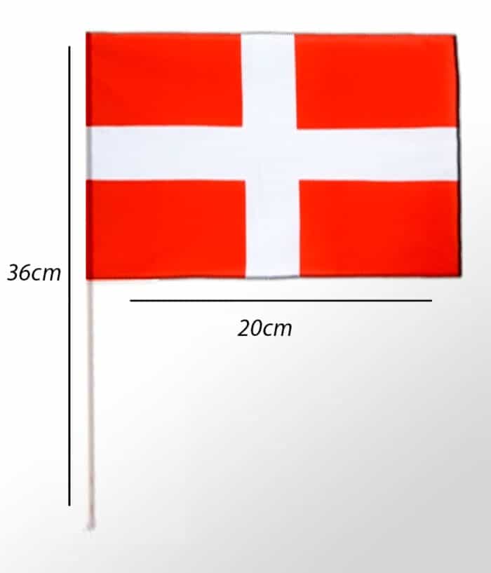 Mini drapeau dimensions