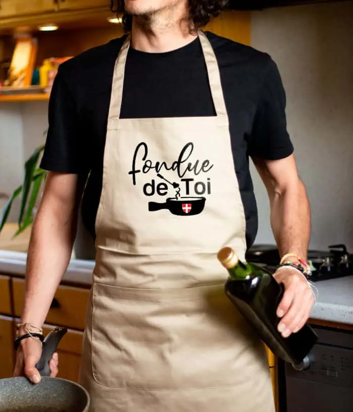 Tablier Homme Natural Fondue de Toi