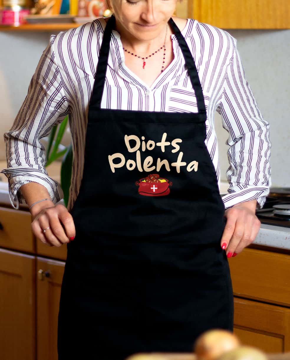 TABLIER : DIOTS POLENTA