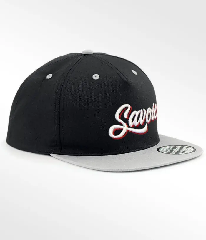 Casquette Snapback Face Gris Savoie 3D