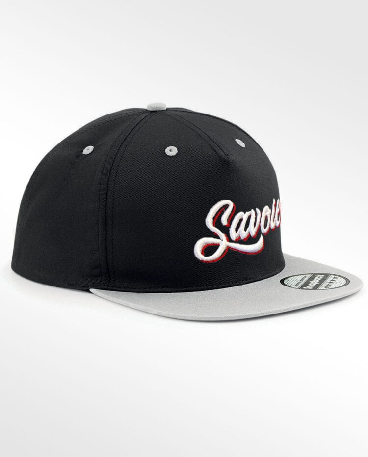 Casquette Snapback Face Gris Savoie 3D scaled