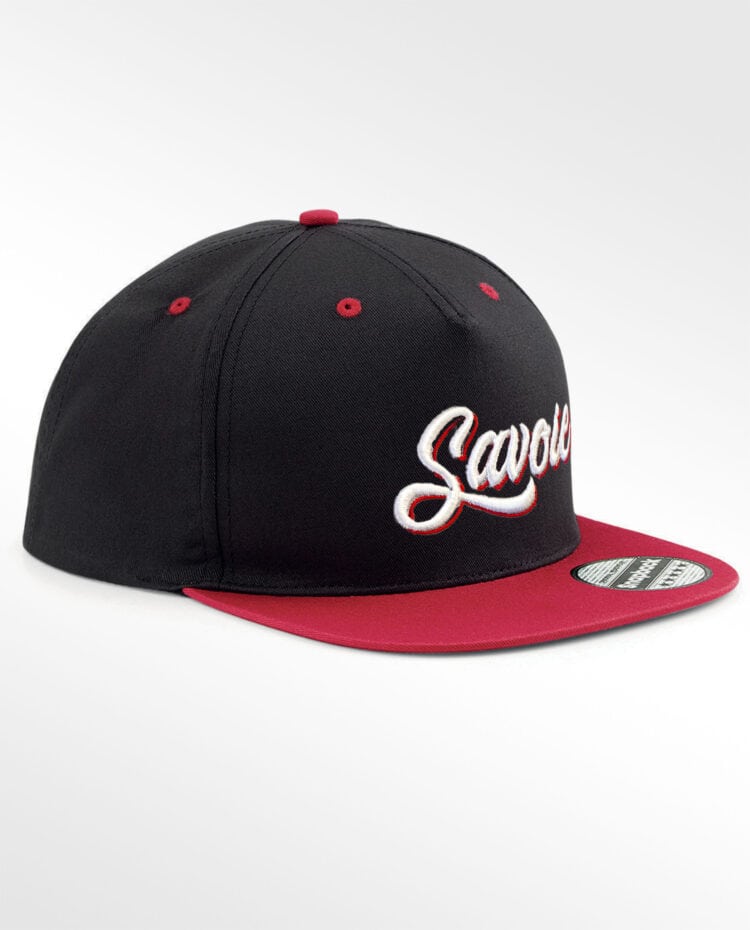 Casquette Snapback Face rouge Savoie 3D scaled