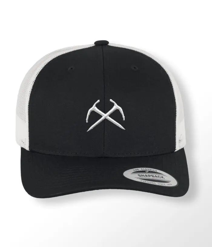 Casquette Trucker Black face Piolet alpiniste