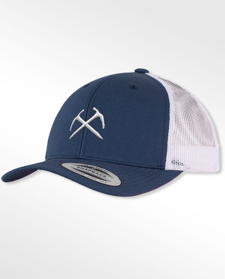 Casquette Trucker Navy 3 4 Piolet alpiniste scaled