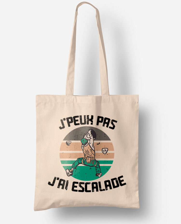 JPEUX PAS JAI ESCALADE HOMME Tote bag sac savoie TO190