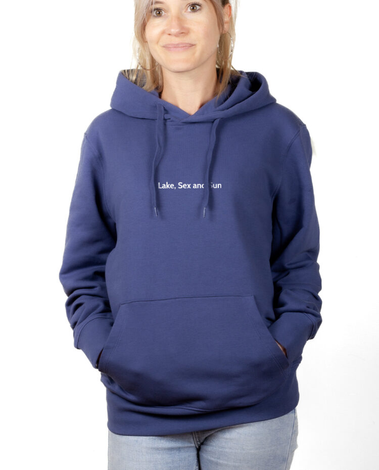 LAKE SEX AND SUN hoodie Sweat capuche Femme Bleu SWFBLE168