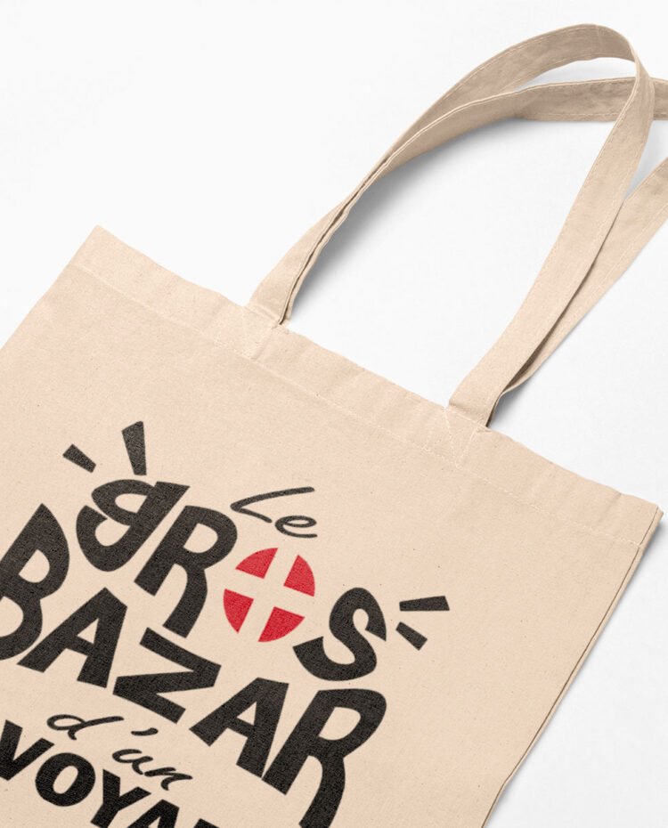 LE GROS BAZAR DUN SAVOYARD Tote bag sac savoie zoom TO160