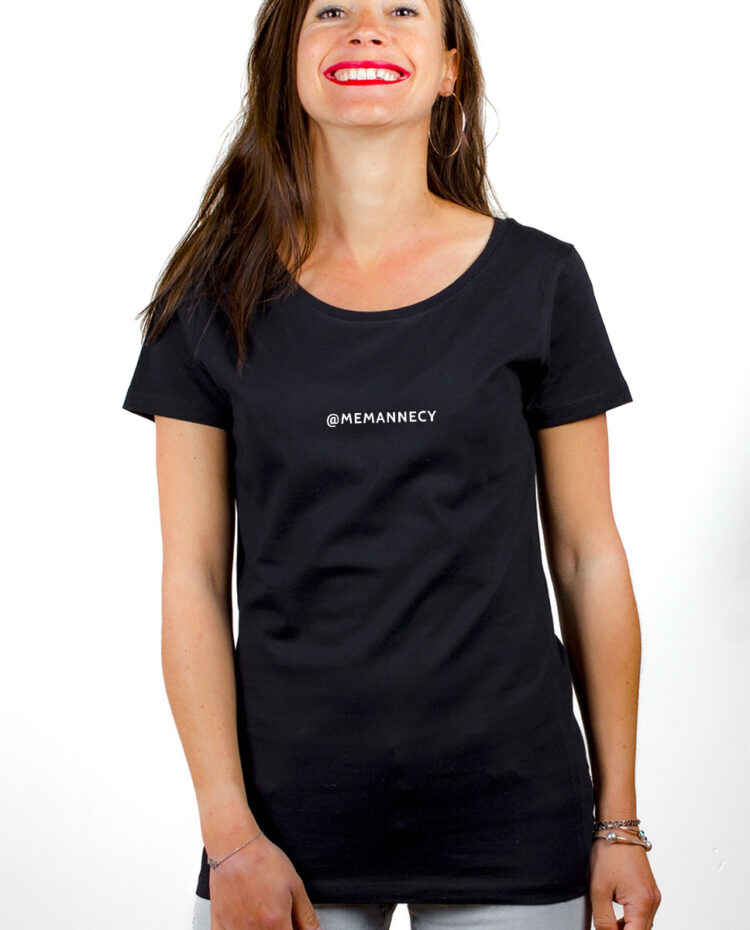 MemAnnecy T shirt Femme Noir TSFN163