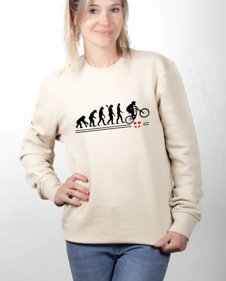 PUFNAT Pull Femme Naturel EVOLUTION VTT DESCENTE DH