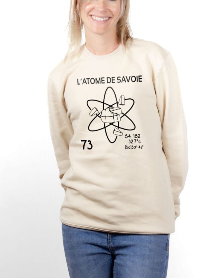 PUFNAT Sweatshirt pull Femme Naturel L ATOME DE SAVOIE 73