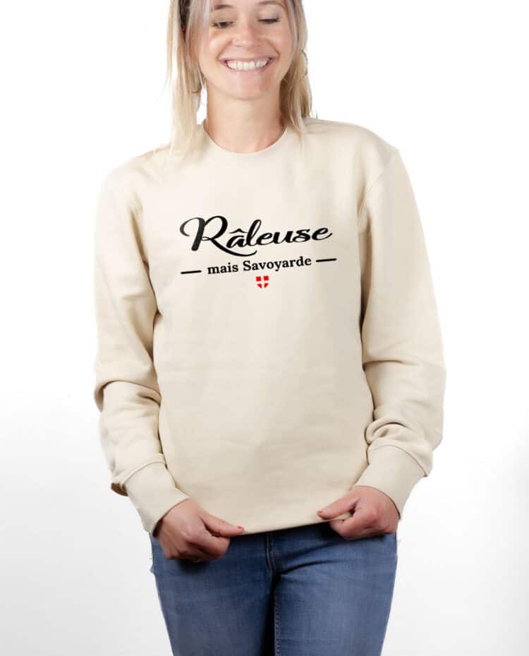 PUFNAT Sweatshirt pull Femme Naturel RALEUSE SAVOYARDE