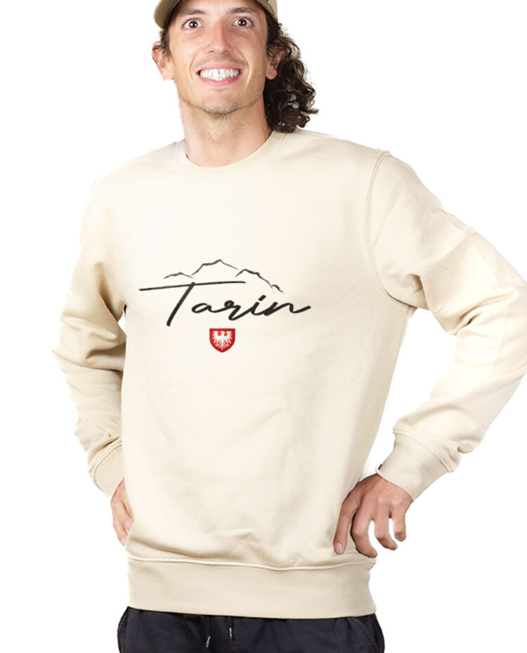 PUHNAT Sweatshirt Pull Homme Naturel TARIN