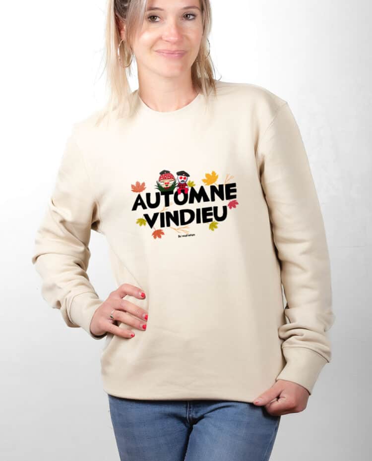 Pull Femme NATUREL PUFNAT DJ MATAFAN AUTOMNE VINDIEU