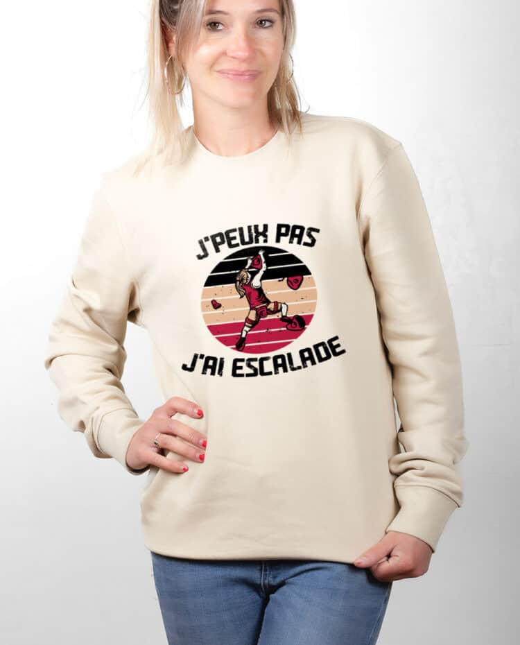 Pull Femme NATUREL PUFNAT JPEUX PAS JAI ESCALADE