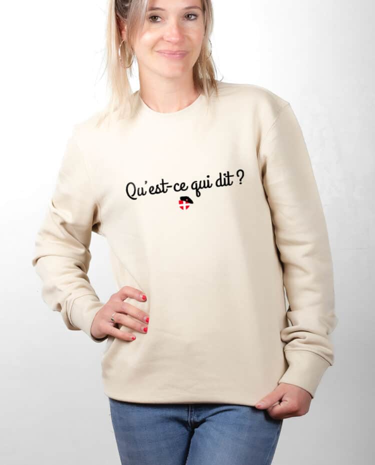 Pull Femme NATUREL PUFNAT QUEST CE QUI DIT