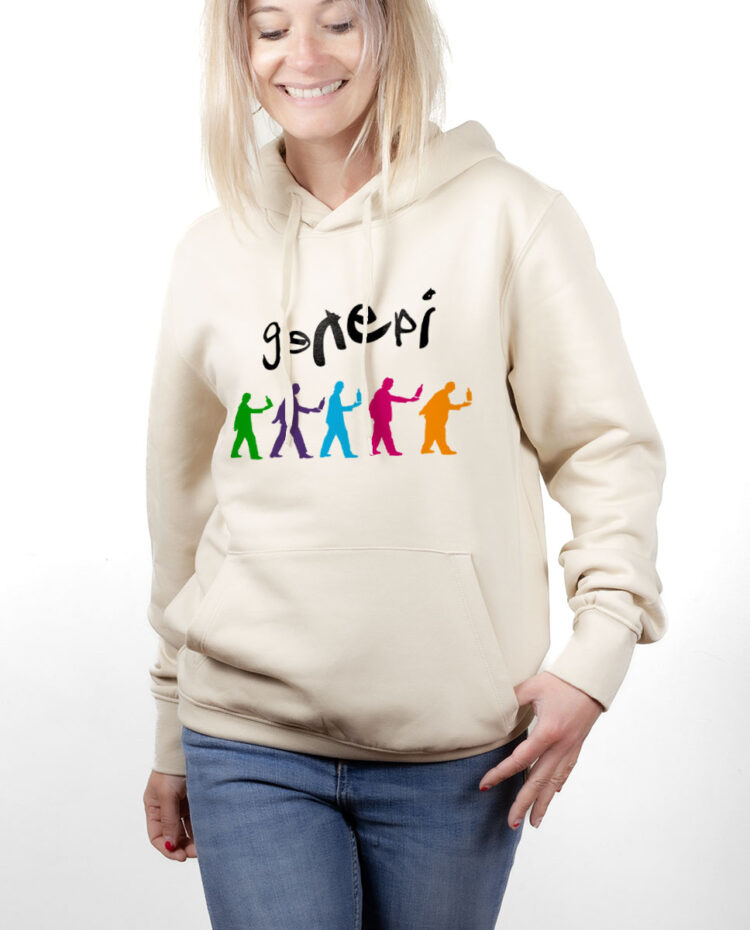 SWFNAT hoodie Sweat capuche Femme naturel GENEPI GENESIS