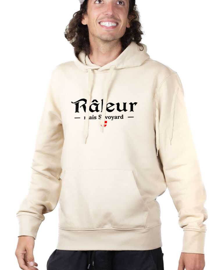 SWHNAT Hoodie Sweat capuche Homme Naturel RALEUR SAVOYARD