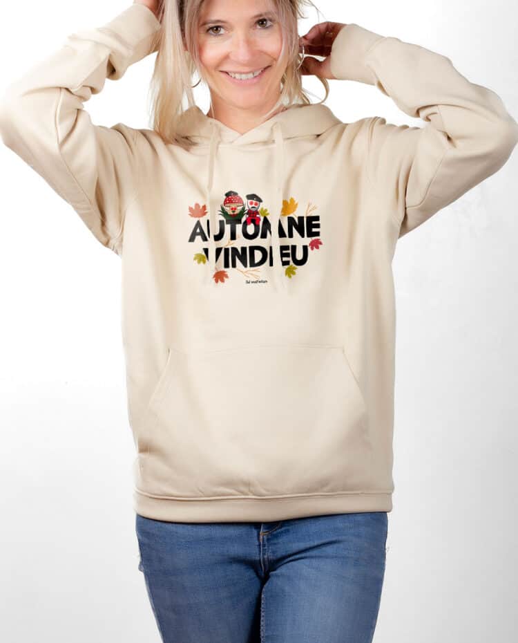 Sweat Femme naturel SWFNAT DJ MATAFAN AUTOMNE VINDIEU