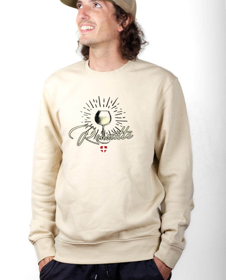 Sweatshirt Pull Homme Naturel PUHNAT ROUSSETTE