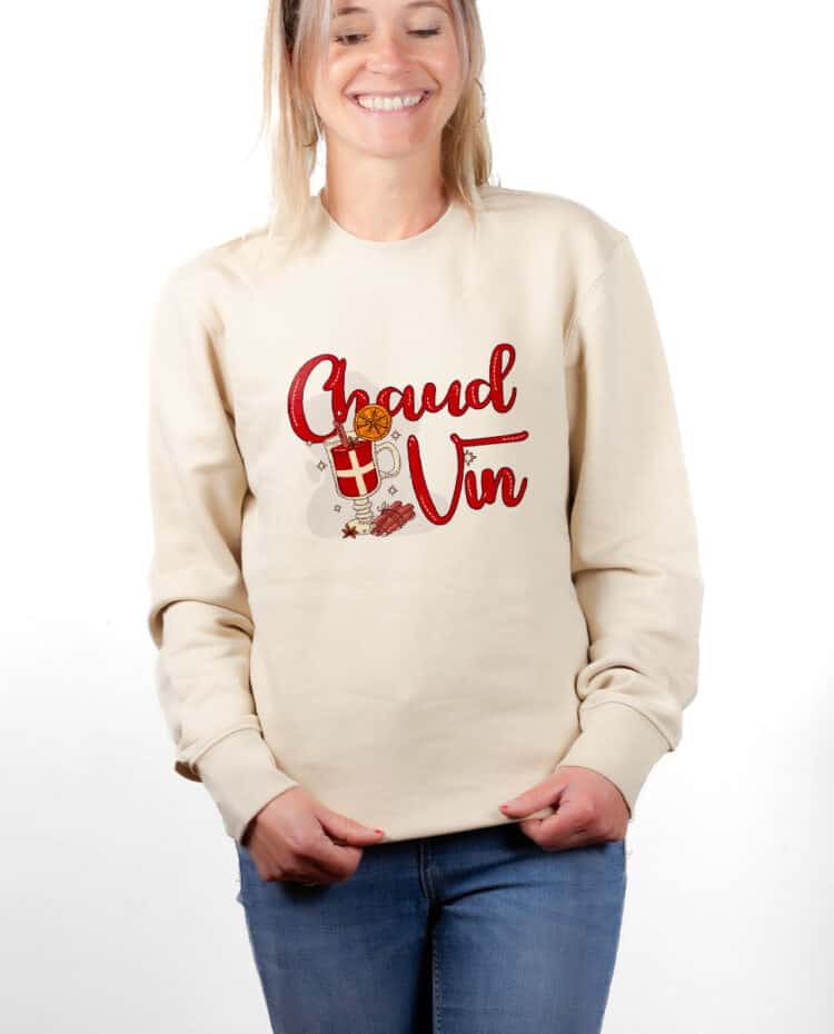 Sweatshirt pull Femme Naturel PUFNAT CHAUD VIN