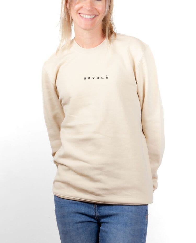 Sweatshirt pull Femme Naturel PUFNAT SAVOUE