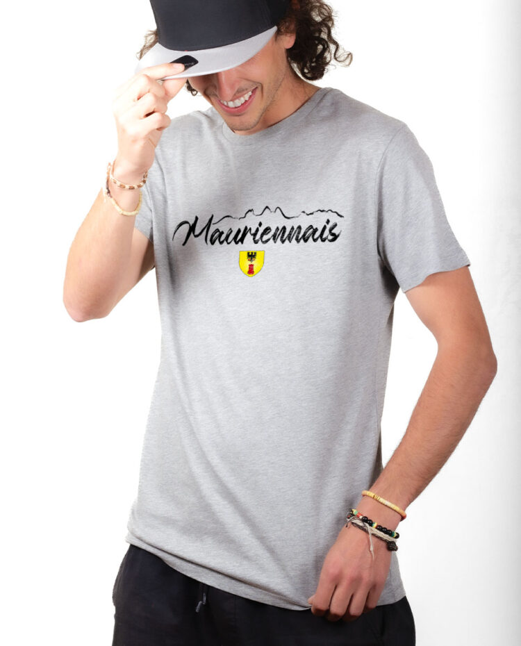 T shirt Homme Gris TSHG MAURIENNAIS