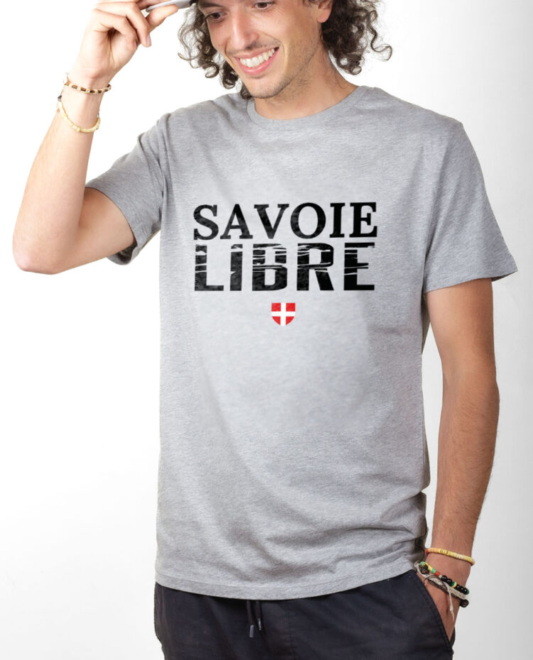 TSHG T shirt Homme Gris SAVOIE LIBRE