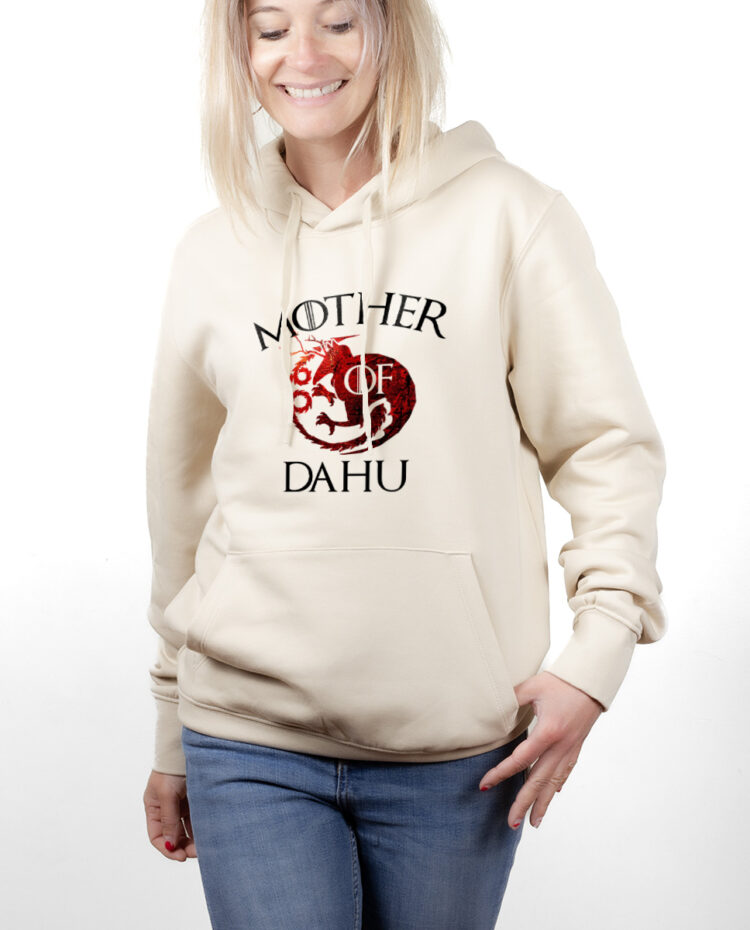 hoodie Sweat capuche Femme naturel SWFNAT MOTHER OF DAHU