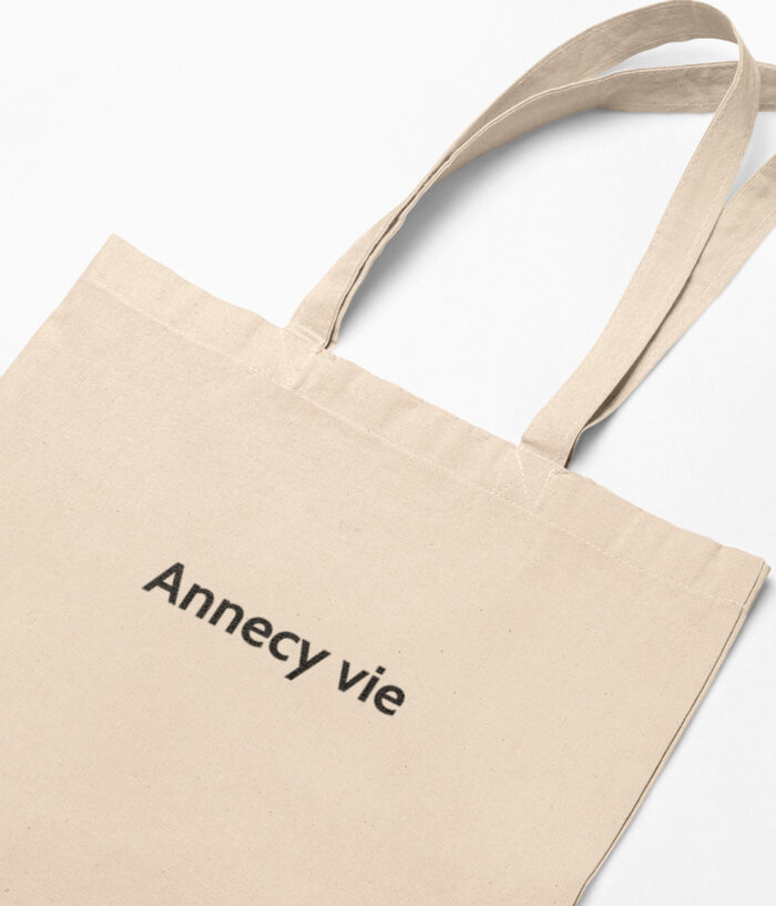memannecy Annecy vie Tote bag sac savoie zoom TO202