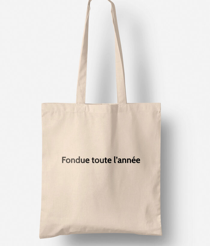 memannecy Fondue toute lannee Tote bag sac savoie TO198