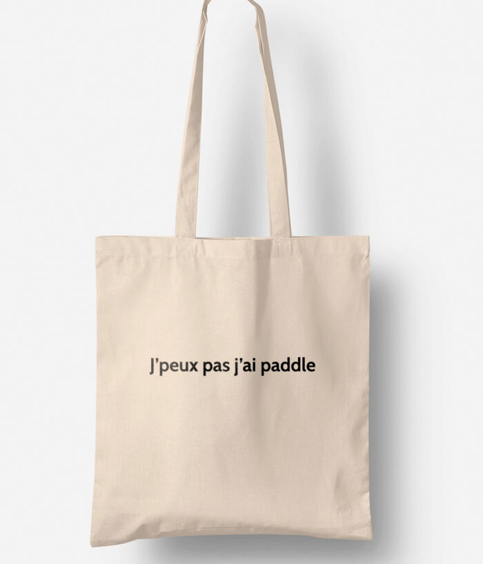 memannecy Jpeux pas jai paddle Tote bag sac savoie TO210