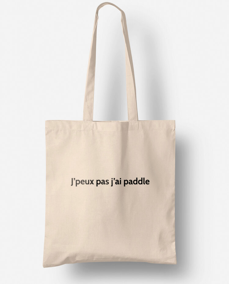 memannecy Jpeux pas jai paddle Tote bag sac savoie TO210